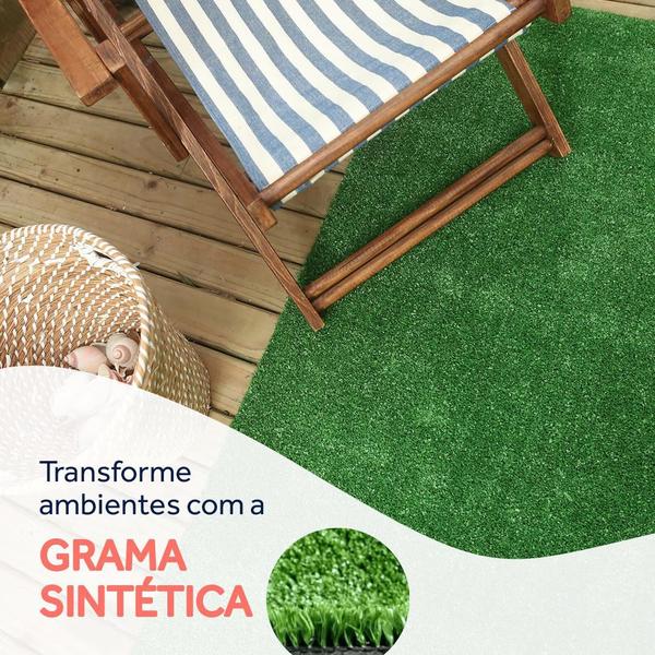 Grama Sintética 25 Metros Quadrados (12,5m x 2m) 10mm - Grama&Grama Imagem de Grama Sintética 25 Metros Quadrados (12,5m x 2m) 10mm