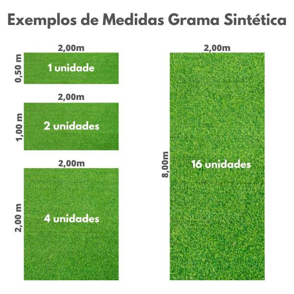 Imagem de Grama Sintética Softgrass 12mm - Importada Com Garantia