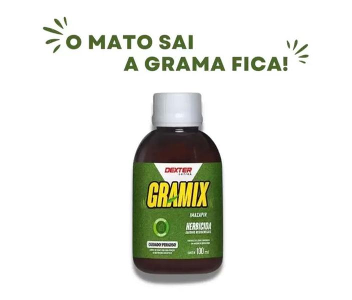 Imagem de Gramix 100ml Pega Tiririca Azedinha Pega Pega Roseta Folhas Largas - Dexter