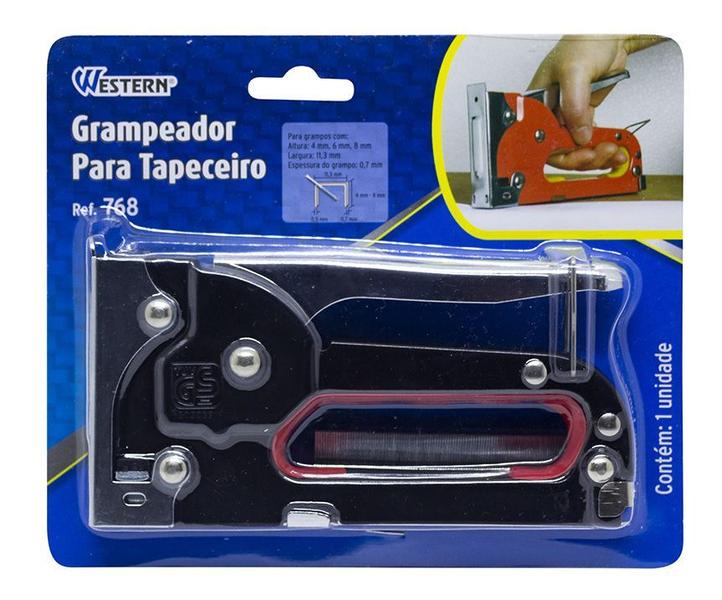 Imagem de Grampeador tapeceiro 4-8mm western ref. 768