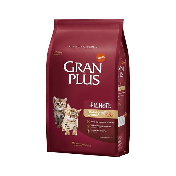 Imagem de Gran Plus Gato Filhote Frango Arroz 1Kg