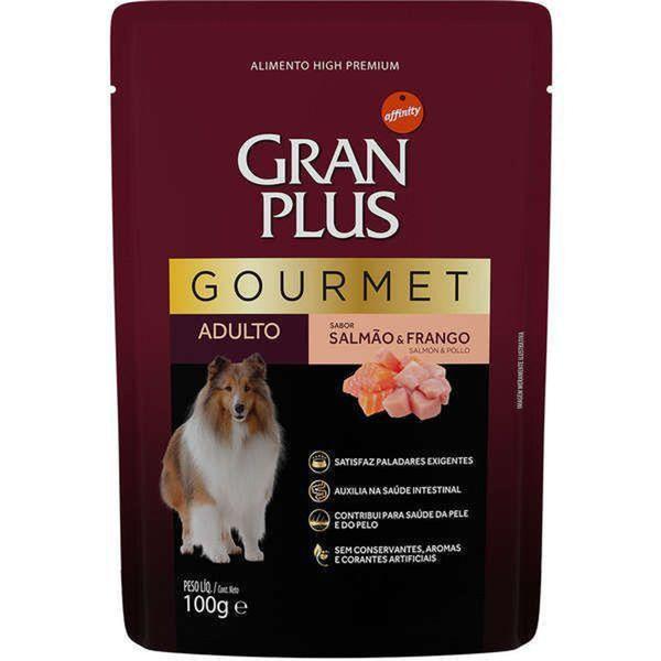 Imagem de Gran Plus Sache Caes Gourmet Salmao E Frango - 100 Gr - GranPlus