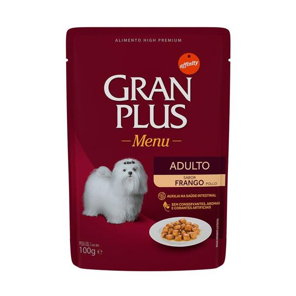 Imagem de Gran Plus Sache Gourmet Cao Frango 100G