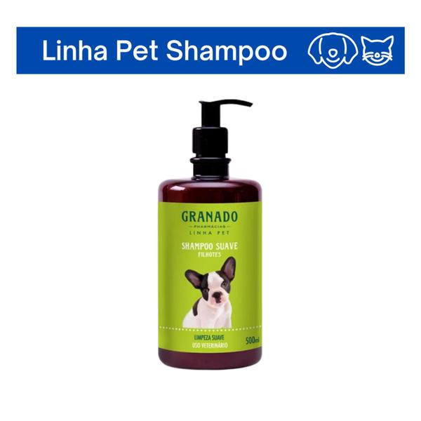 Imagem de Granado Shampoo Suave Filhotes Pet cães e gatos - 500ml VEGANO