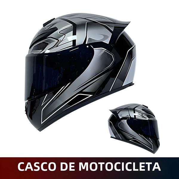 Imagem de Grande Masculino Retro Cruzeiro DOT Motocicleta Cobertura Completa Capacete Quente