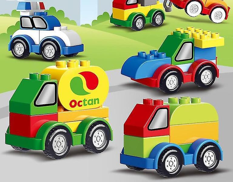 Grandes partículas substituíveis Building Blocks Car Crianças C - Shimu Yequyasu - ESG Imagem de Grandes partículas substituíveis Building Blocks Car Crianças C