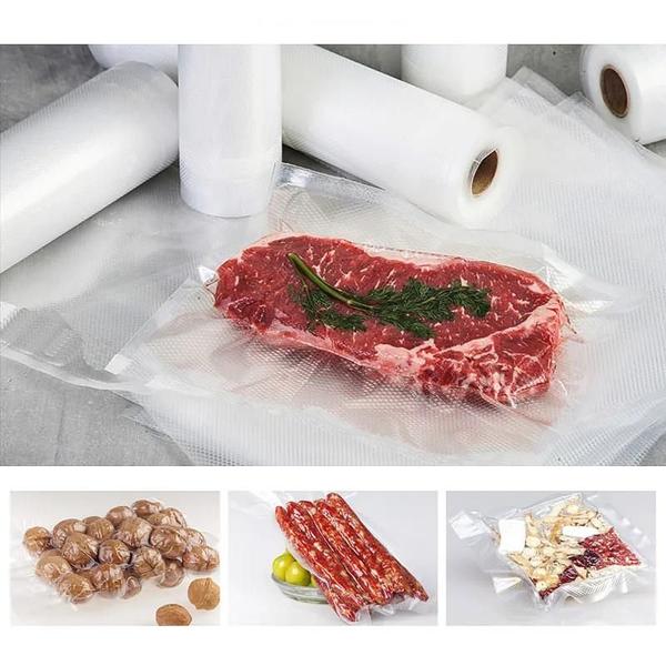 Imagem de Grandes Sacos De Vácuo De Alimentos Para Armazenamento Sous Vide Carne Frutas Legumes 500cm/rolo