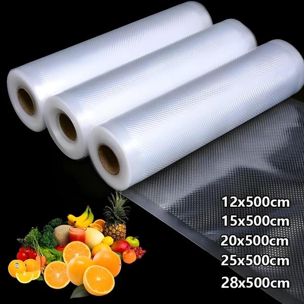 Imagem de Grandes Sacos De Vácuo De Alimentos Para Armazenamento Sous Vide Rolos De 500cm Para Aferidor a