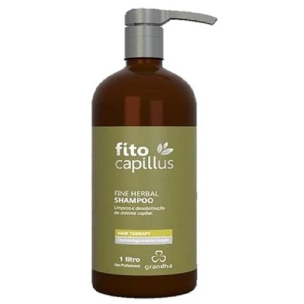 Imagem de Grandha Fito Capillus  Fine Herbal Shampoo 1 Litro