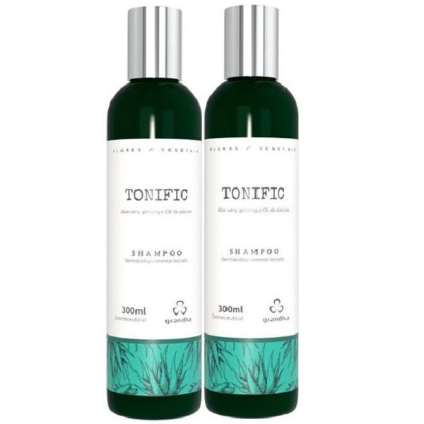 Imagem de Grandha Tonific Shampoo Flores e Vegetais Com 2 Unidades