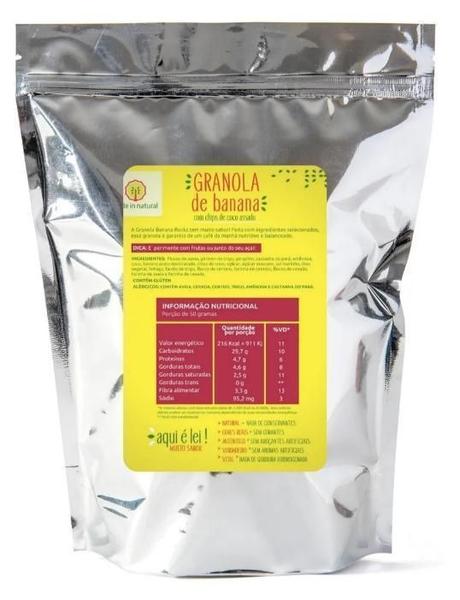 Imagem de Granola Artesanal De Banana Blocks 1Kg - Made In Natural