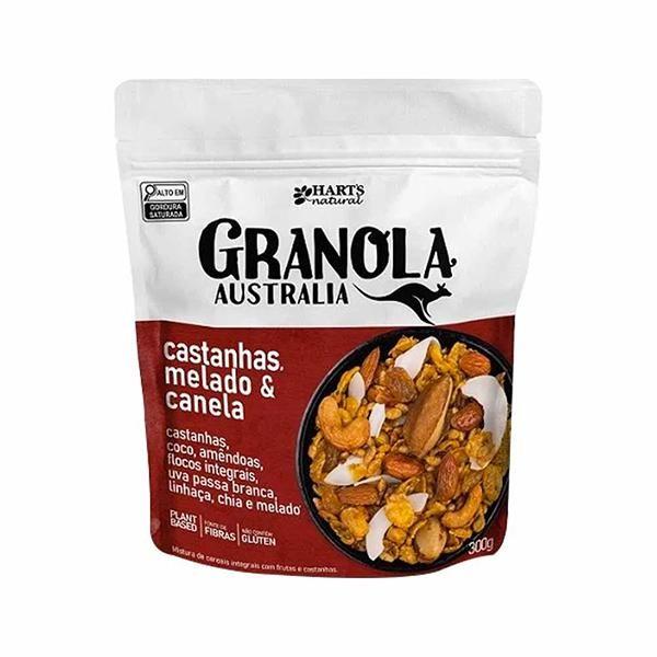 Imagem de Granola Australia Castanhas Melado e Canela 300g Hart's Natural