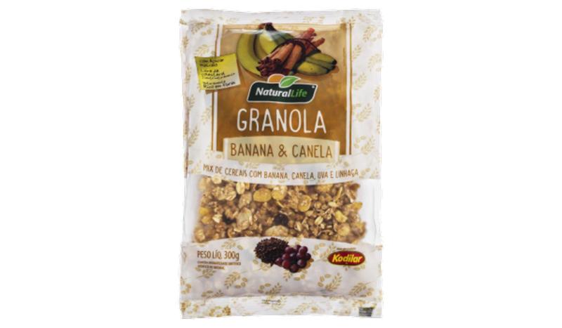 Imagem de Granola Banana  Canela Natural Life 300g - Kodilar