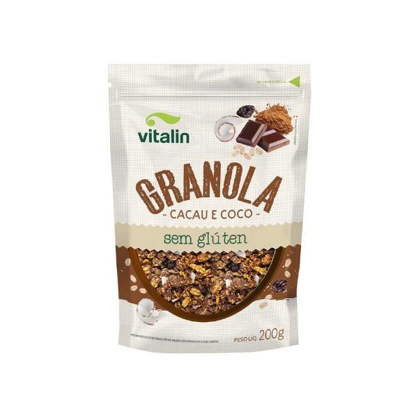 Imagem de Granola Cacau E Coco Vitalin 200 g