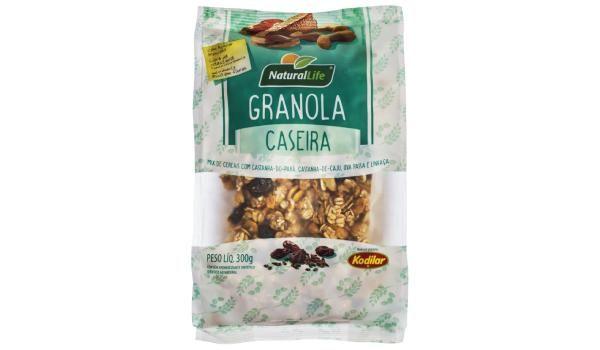 Imagem de GRANOLA CASEIRA 6x300g - KODILAR 