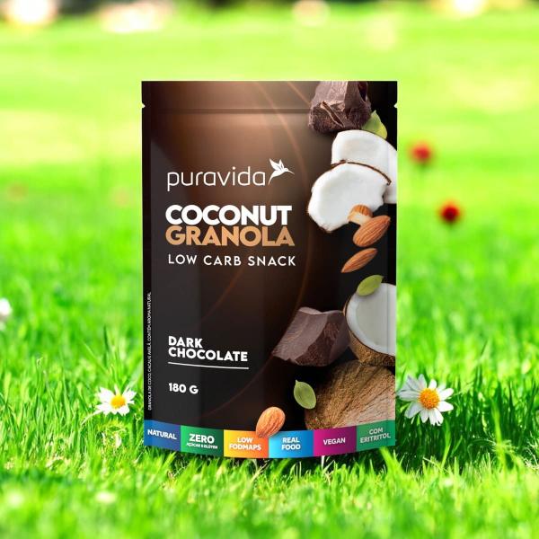 Imagem de Granola Coconut Dark Chocolate 4 X 180g Puravida