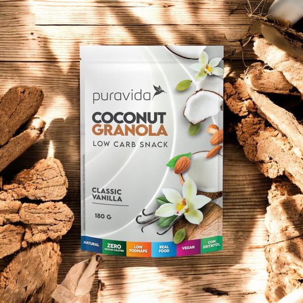 Imagem de Granola Coconut Vanilla 180g Puravida