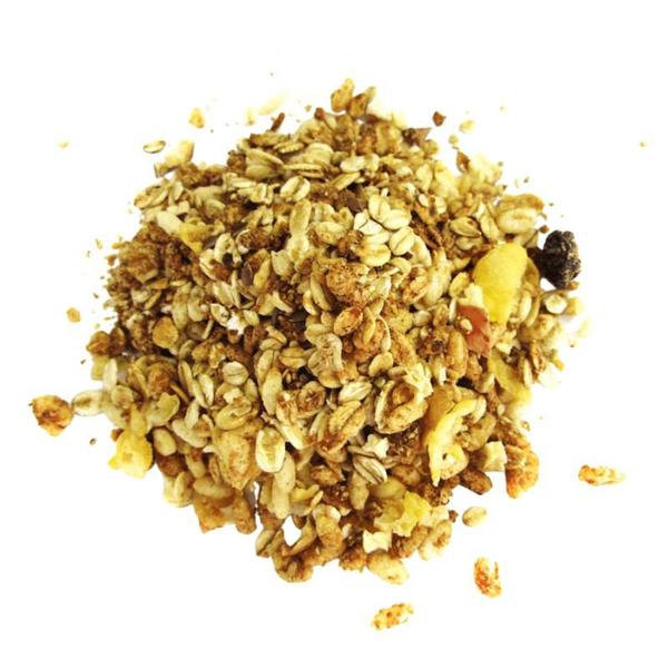 Imagem de Granola com banana, maçã e canela