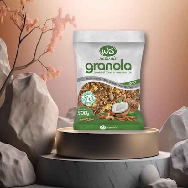 Imagem de Granola Com Coco Ws Naturais 500G