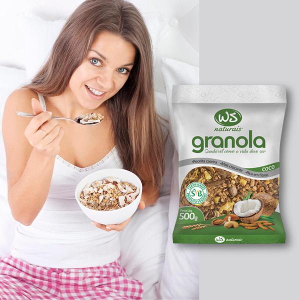 Imagem de Granola Com Coco Ws Naturais 500G