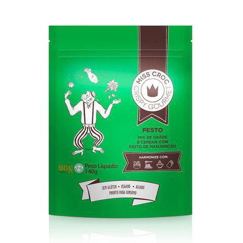 Granola Crispy Pesto Sem Glúten Sachê Miss Croc 140g Imagem de Granola Crispy Pesto Sem Glúten Sachê Miss Croc 140g