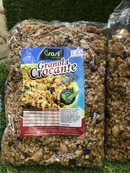 Granola Crocante Brasil Natural - Atacado - 5 unidades Imagem de Granola Crocante Brasil Natural - Atacado - 5 unidades
