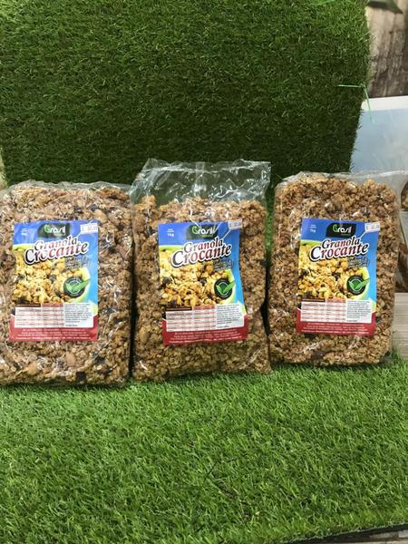 Granola Crocante Brasil Natural - Atacado - 5 unidades Imagem de Granola Crocante Brasil Natural - Atacado - 5 unidades