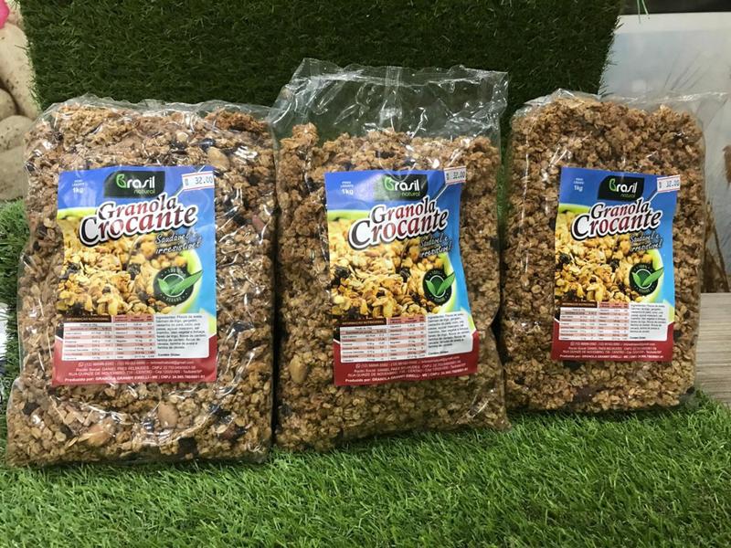 Granola Crocante Brasil Natural - Atacado - 5 unidades Imagem de Granola Crocante Brasil Natural - Atacado - 5 unidades