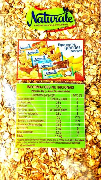 Granola Crocante Cereais Frutas 2 Kg Ideal para Regimes - Naturale Imagem de Granola Crocante Cereais Frutas 2 Kg Ideal para Regimes