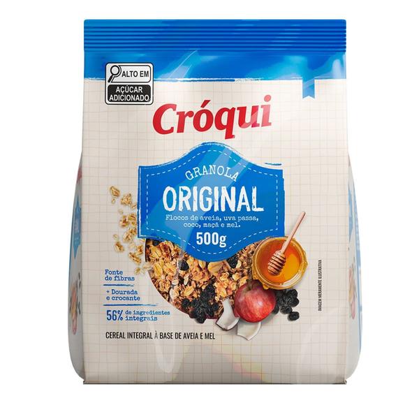 Imagem de Granola Croqui Original Feinkost 500g - kit c/ 3 unds