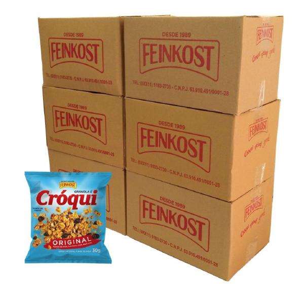 Imagem de Granola Croqui Personal Original 30g 06 Caixas 50 Saches