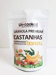 Granola de Castanhas Germinadas com Banana Sem Glúten Uncooked 250g Imagem de Granola de Castanhas Germinadas com Banana Sem Glúten Uncooked 250g