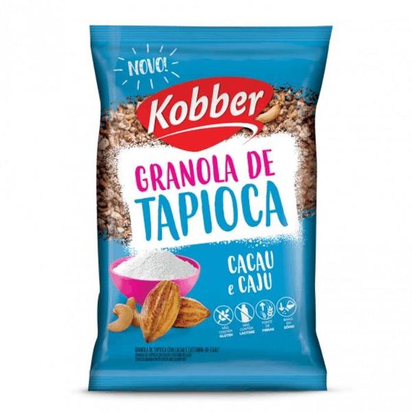 Imagem de Granola de Tapioca Sem Glúten, Sem Lactose Cacau e Caju Kobber 200g