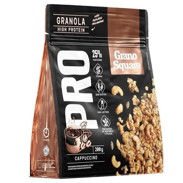 Imagem de Granola Granosquare Proteica Cappuccino 200G