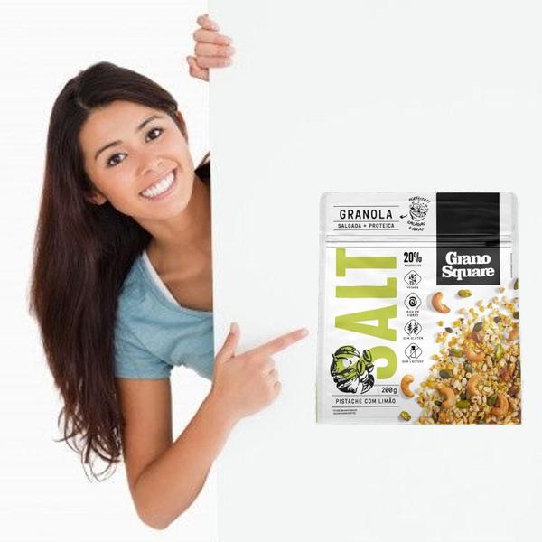 Imagem de Granola Granosquare Salt Pistache Com Limão 200G