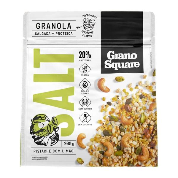 Imagem de Granola Granosquare Salt Pistache Com Limão 200G