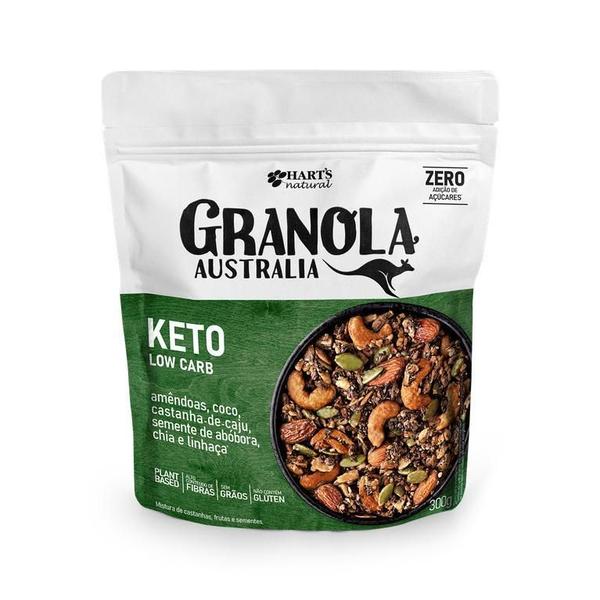 Granola Hart'S Natural Keto Em Pouch 300 G - Harts Imagem de Granola Hart'S Natural Keto Em Pouch 300 G