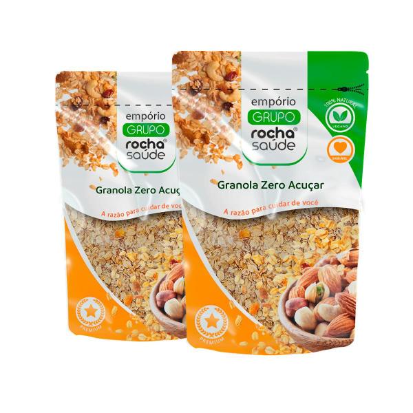 Imagem de Granola Importada Premium Zero Açúcar Kit 2 Qualidade Superior 100g