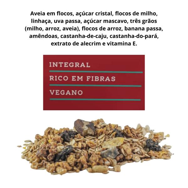 Imagem de Granola Integral Castanha De Caju Frutas Super Alquimya 800g