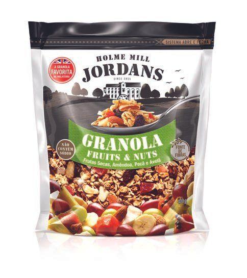 Granola jordans fruit e nut 400g Imagem de Granola jordans fruit e nut 400g