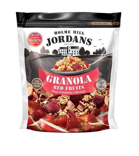 Granola jordans red fruits 400g Imagem de Granola jordans red fruits 400g