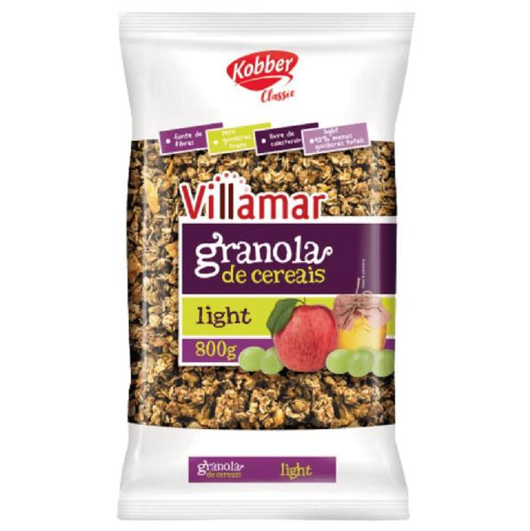Granola Light Villamar 800g - Villamar Kobber Imagem de Granola Light Villamar 800g