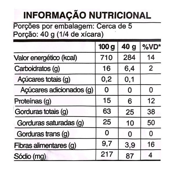 Granola Low Carb 180g Tia Sônia Imagem de Granola Low Carb 180g Tia Sônia