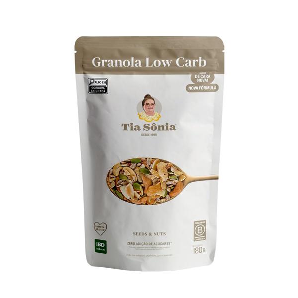 Imagem de Granola Low Carb 180g Tia Sônia