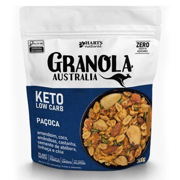 Imagem de Granola Low Carb Keto Paçoca Hart's 300g