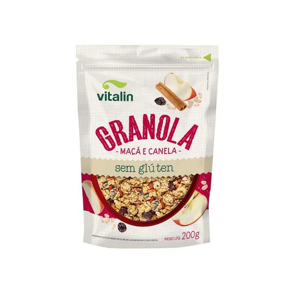 Granola Maçã e Canela Vitalin 200g Imagem de Granola Maçã e Canela Vitalin 200g