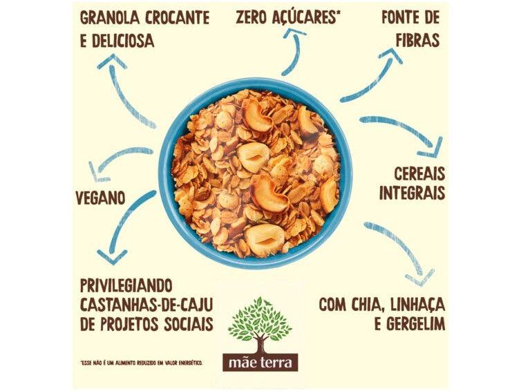 Imagem de Granola Mãe Terra Vegana Linhaça e Gergelim