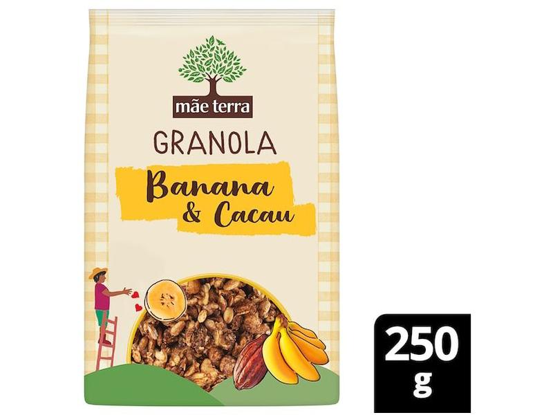 Granola Mãe Terra Vegana Tradicional 250g Imagem de Granola Mãe Terra Vegana Tradicional 250g