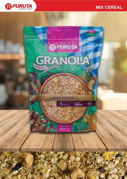 Granola Mix Cereal Furuta Imagem de Granola Mix Cereal Furuta