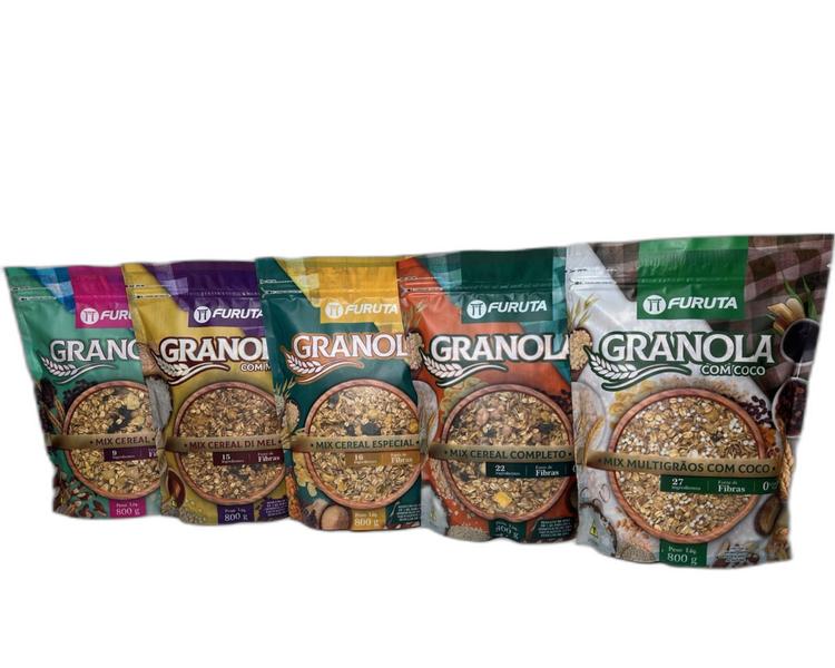 Granola Mix Cereal Furuta Imagem de Granola Mix Cereal Furuta